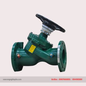 Van cân bằng cơ gang mặt bích