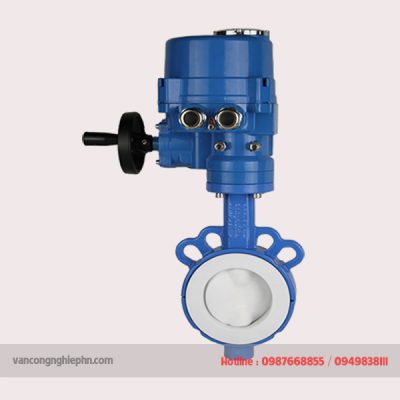 Van bướm điện điểu khiển dùng cho hóa chất thực phẩm